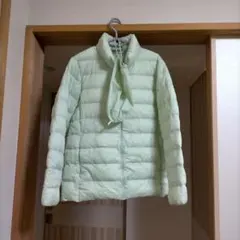 （美品）UNIQLO ULTRA LIGHT DOWN XL ライトグリーン