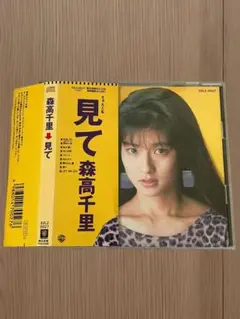 【32L2-0027 / 帯あり（デカ帯）/ 税表記あり】 見て / 森高千里