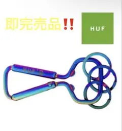 HUFハフカラビナ　オーロラ　未開封❣️キーホルダー　キーケース　キーチェーン★のサムネイル