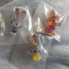 ズートピアめじるしアクセサリー　3個セット