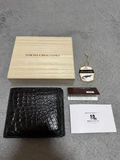 定価11万】Nakamura クロコダイル 二つ折り財布 セット JRA - メルカリ
