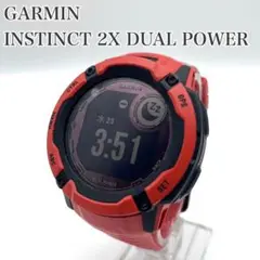 希少カラー 美品 GARMIN Instinct 2X Dual Power
