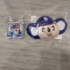 ドアラ　ミニお面　キーホルダー