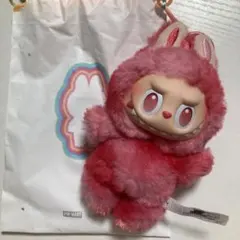 POPMART エナジーラブブ ぬいぐるみペンダント LOVE