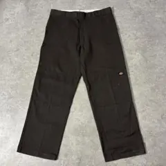 Dickies ディッキーズ【W38】ダブルニー ワークパンツ ブラウン 茶