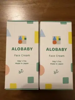 알로에 베이비 페이스 크림 50g 2개 세트