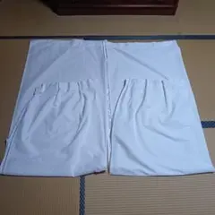 ホワイト レースカーテン 2枚組