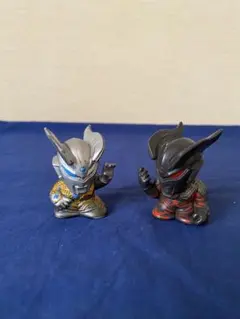ウルトラマンゼロ・ダークネス ダークギエルソフビ　セット売り