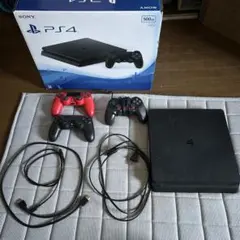 SONY PS4 500GB 本体 コントローラー2個(ジャンク品)