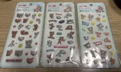 トムとジェリー ぷくぷくシール 3枚セット