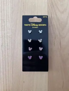 Tokyo Disney Resort ミッキー ピアス 4点セット