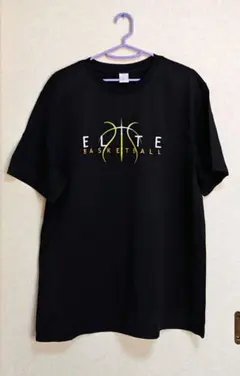 メンズ バスケット Tシャツ 黒 M(JP•XL)サイズ