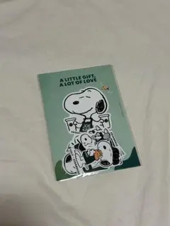 Starbucks PEANUTS オリジナルデザインステッカー　非売品のサムネイル