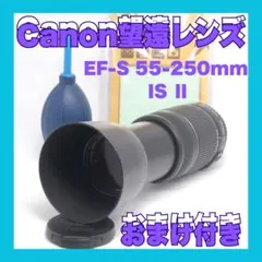 大特価❗Canon 55-250mm ズームレンズ☘️おまけ付き