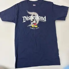 値下げしました　Disney Parks ミッキーマウス Tシャツ S ネイビー