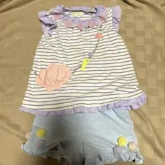 【上下セット販売】baby cheer Tシャツ＆ハーフパンツ　100cmのサムネイル