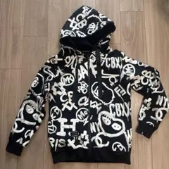 ZOO YORK パーカー ブラック カモフラロゴ Lサイズ - メルカリ