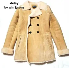 DELAY by win＆sons リアルムートン　コートのサムネイル