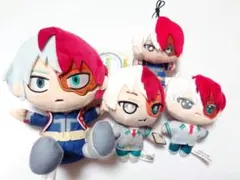 僕のヒーローアカデミア ちびぐるみ ぬいパル 緑谷 爆豪 轟 ヒロアカ