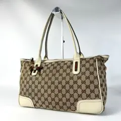 GUCCI グッチ トートバッグ GGキャンバス シェリーラインのサムネイル