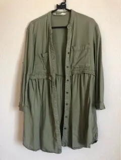ZARA 羽織 ワンピース チュニック 7分丈