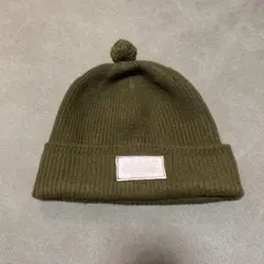 waste twice ミリタリー u.s.navy型　ニットキャップ　オリーブ
