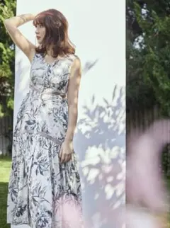 新品 Her lip to Floral Cut-Out Long Dress