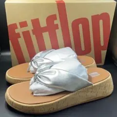 未使用品　FitFlop F-MODE LEATHER-TWIST 23.3cmのサムネイル