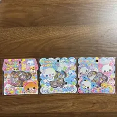 おはじきシールフレーク　3種セット