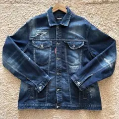 美品✨ ディースクエアード 21AW デニムジャケット XLのサムネイル