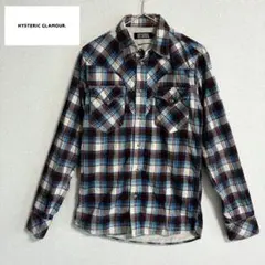 美品　HYSTERIC GLAMOUR チェック柄　ネルシャツ ウエスタン　S