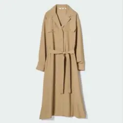 ユニクロ　UVカットシャツワンピース（長袖・標準丈・110～121cm）