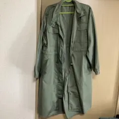 オリーブグリーン モッズコート