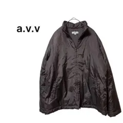 ほぼ未使用⭐︎ASPRI 光沢 ブラック スタンドカラー ダウンジャケット 