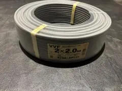 ☆VVF2.0mm-2c☆100m☆白黒☆匿名配送◇追加対応 - メルカリ