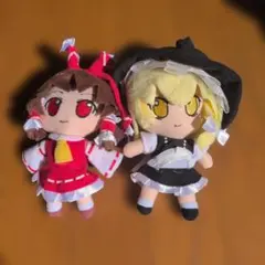 東方Project ぬいぐるみ マスコット 2体セット