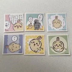 うさぎ ちいかわ あつめてシールガム 4 6枚セット