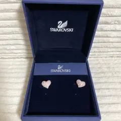 スワロフスキー　ハートピアス