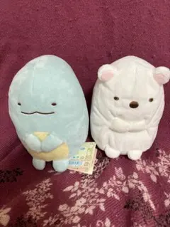 すみっコぐらし とかげ しろくま ぬいぐるみ マスコット