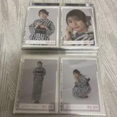 櫻坂46 藤吉夏鈴 2024年 浴衣 コンプ 生写真 - メルカリ
