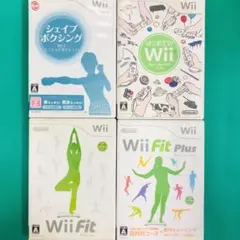 Wii シェイプボクシング はじめてのWii fit fit plus