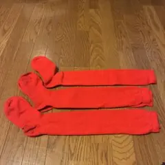 野球赤色アンダーソックス 3足セット　24〜27センチ