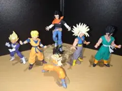 ドラゴンボール HG フィギュア ６体セット 当時物