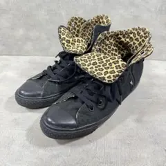 CONVERSE コンバース ハイカットスニーカー レオパード 22cm