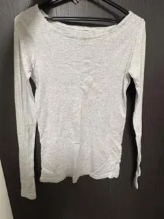 ブランディーメルビル Brandy Melvilleカットソー 長袖　グレー