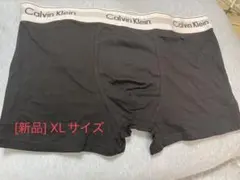 [新品]Calvin Klein ボクサーパンツ 黒　XL コットン