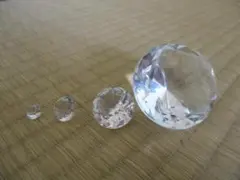 ゲーセン アクリルストーン 特大ダイヤモンド インテリア キラキラ クリスタルのサムネイル