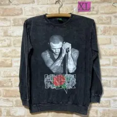 リンキンパーク　LINKINPARK ストーンウォッシュ　トレーナー