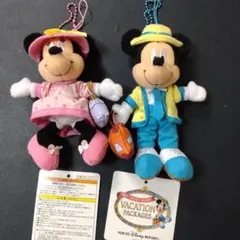 ミッキー　ミニー　キーホルダー　ぬいぐるみ
