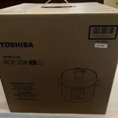 TOSHIBA 電気圧力鍋 RCP-30R ブラックのサムネイル